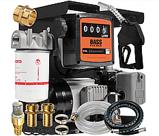 Заправна станція Bass Polska 8218 CPN 230 В для дизеля з фільтром, пістолетом та системою AUTO-STOP  продуктивність 70 л/хв