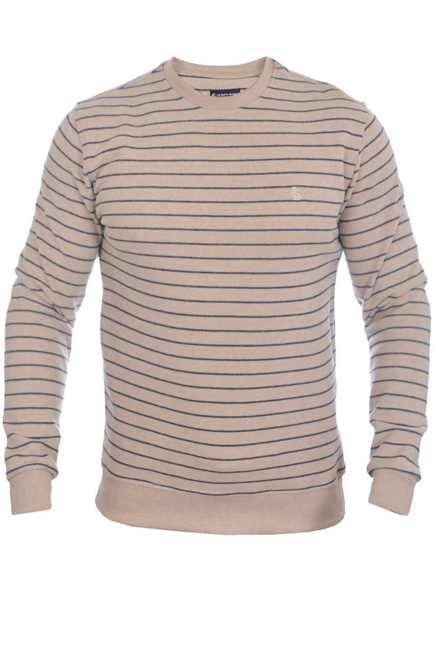 Светр чоловічий Le Gutti 25-4143-97 бежевий