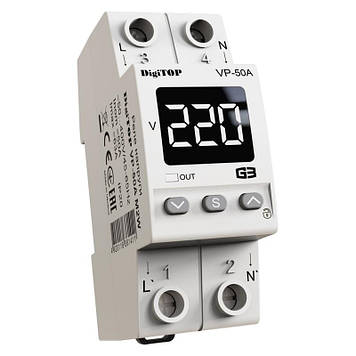 Реле напруги DigiTOP VP-50A M2W