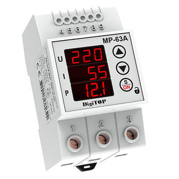 Багатофункціональне реле напруги DigiTOP МР-63А