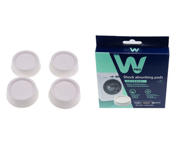 Амортизатор Wpro під ніжку пральної машини, D=45 мм (комплект 4 шт) - 484000008808 / 484000008531