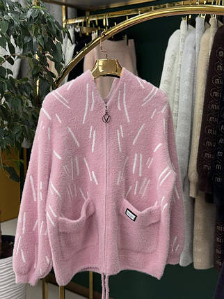 Неймовірний жіночий кардиган, тканина "Альпака" 58, 60, 62 розмір 58, фото 1