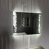 Дзеркало з LED підссвічуванням 600х800мм, фото 2
