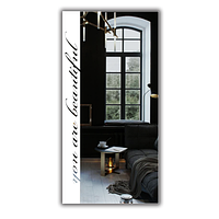 Дзеркала з LED - ПРЯМОКУТНІ вертикальні