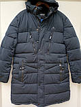 Куртка довга парка пальто пуховик зимова чоловіча, фото 9
