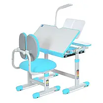 Парта зі стільцем «Bambi» M 6136-4 Синій, фото 3