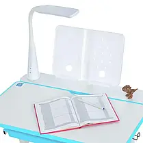 Парта зі стільцем «Bambi» M 6136-4 Синій, фото 4