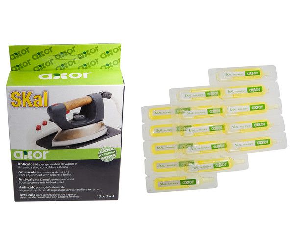 Засіб Axor SKal для видалення накипу до парових прасок (15 ампул)