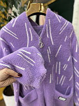 Неймовірний жіночий кардиган, тканина "Альпака" 58, 60, 62 розмір 58, фото 2