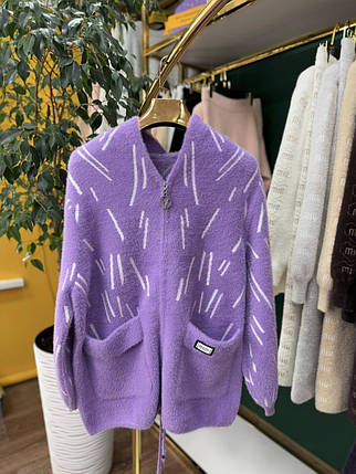 Неймовірний жіночий кардиган, тканина "Альпака" 58, 60, 62 розмір 58, фото 1