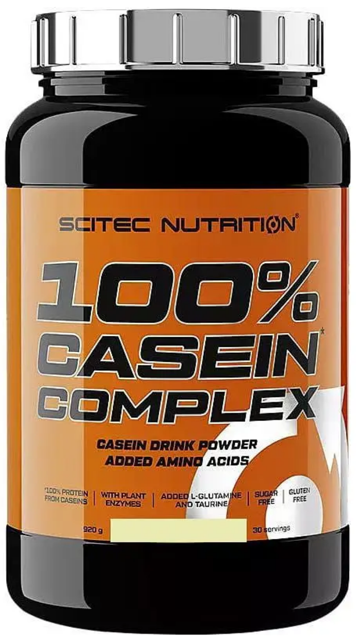 Казеїн Scitec Nutrition 100% Casein Complex 920 г бельгійський шоколад