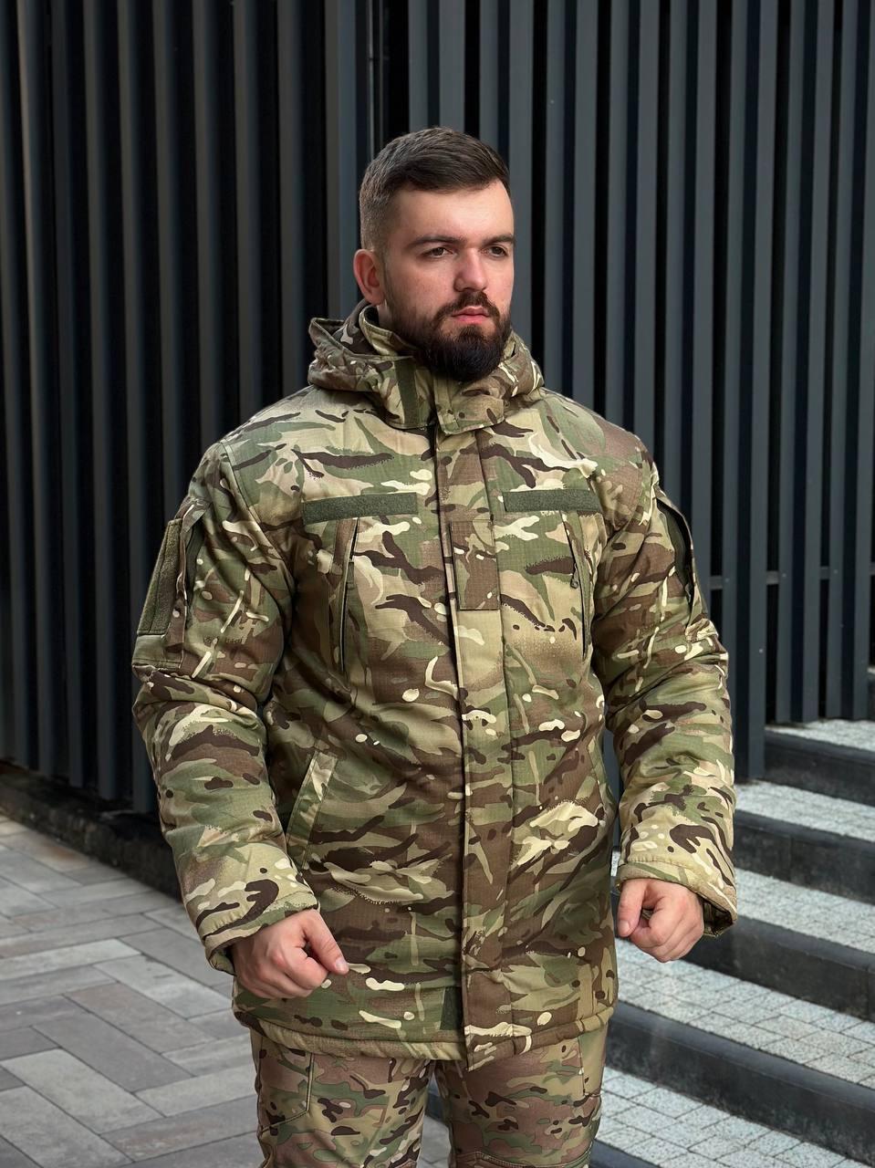 Бушлат військовий Мультикам на термопідкладці Omni Heat Розмір 60