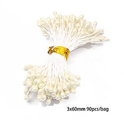 Флористичні тичинки для штучних квітів та декору близько 150 шт у пучку