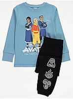 Піжама для хлопчика George Avatar / Аватар: Останній захисник повітря блакитна з чорним 110-116