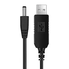 USB Кабель для роутера, камери з перетворювачем 5V на 12V, фото 4