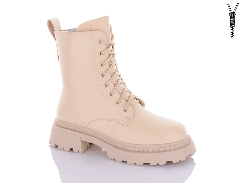 Черевики жіночі зимові 6 пар у ящику бежевого кольору 36-40, фото 1