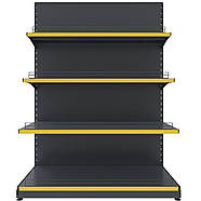 Торговий стелаж TSD-2 (1650х1200) двосторонній, фото 2