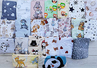 Дитяче простирадло в ліжечко на гумці