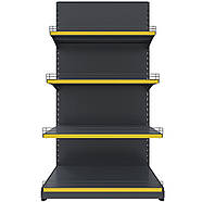 Торговий стелаж TSD-3 (1815х950) двосторонній, фото 2