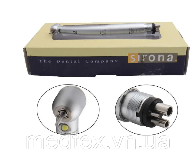 Турбінний наконечник з підсвіткою Сірона/Sirona t3 (терапевтичний), фото 1