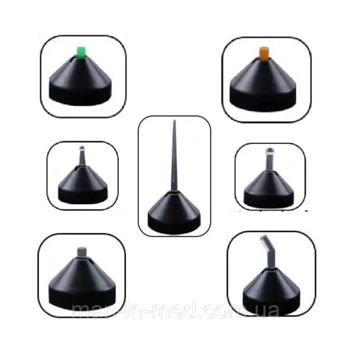 Набір насадок для фотополімерної лампи Eighteeth CuringPen X