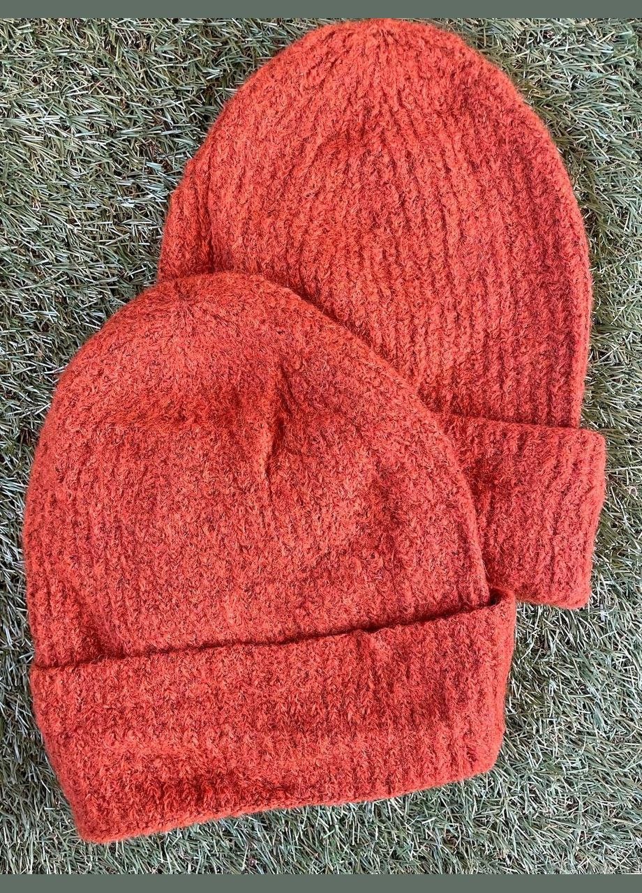 Шапка жіноча з підворотом C&A, фото 1