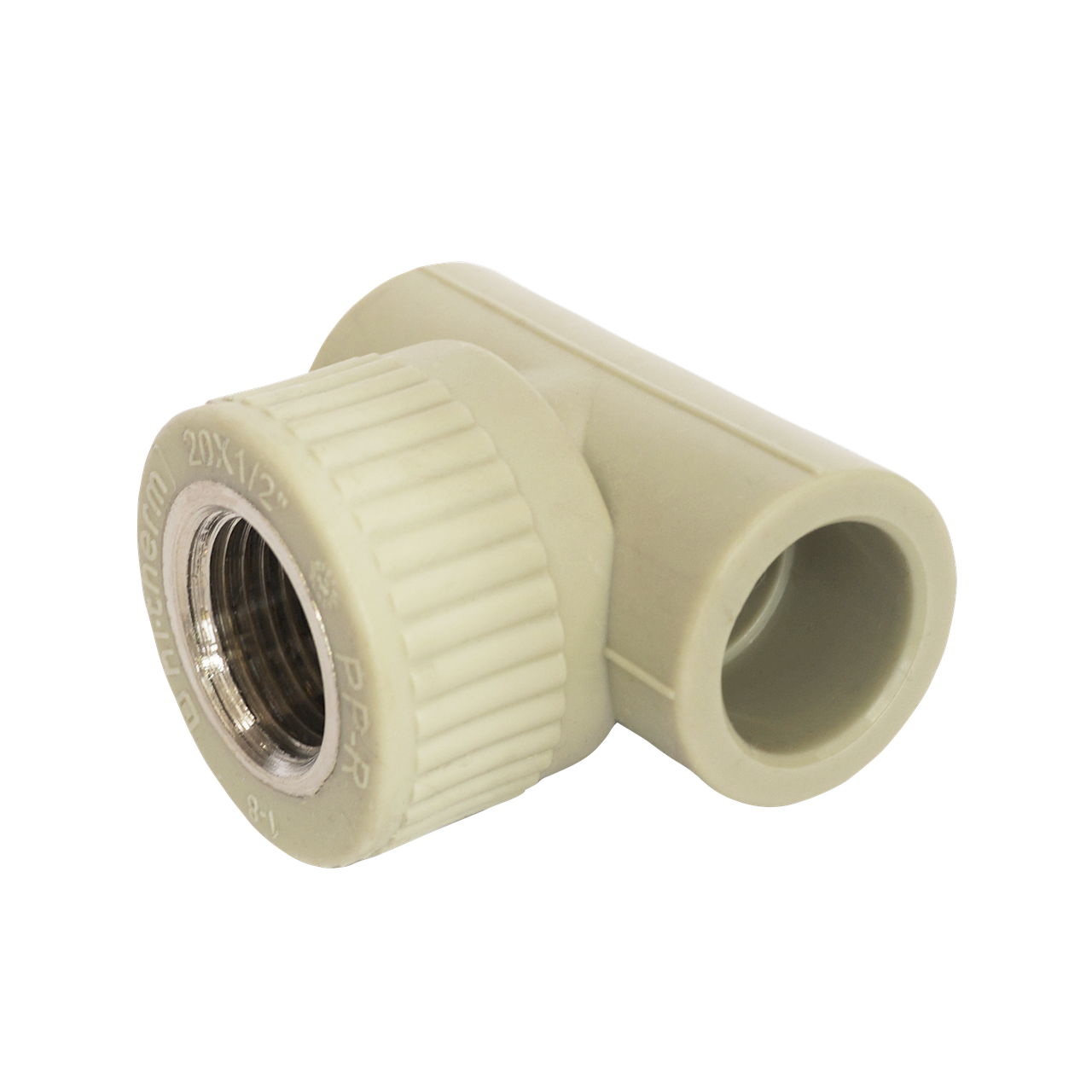 Трійник з внутрішньою різьбою. 20*1/2 Hi-Therm