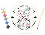 Дитячий набір для творчості годинник розмальовка Підводний човен 30 см (Г0046), фото 4