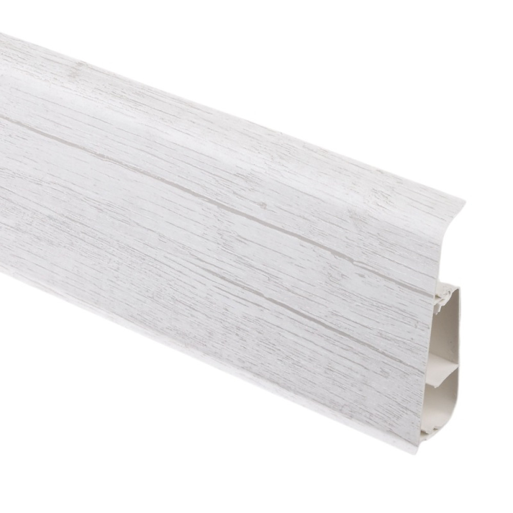 Плінтус Salag LIMA  I2 Тік Перлинний 22х72х2500 мм, фото 1