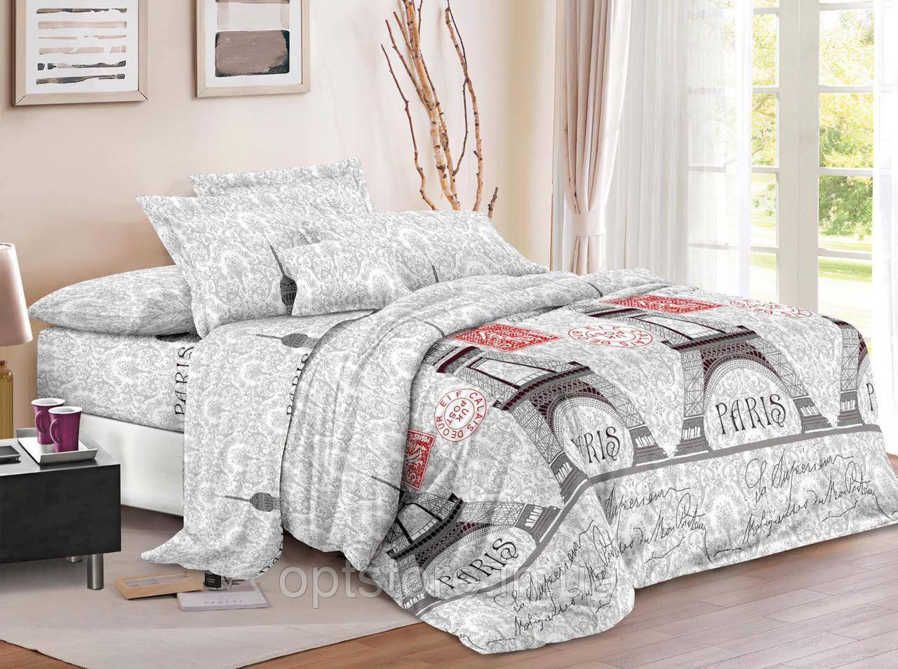 Постільна білизна євро розмір, нав-кі 70/70 см, фото 1