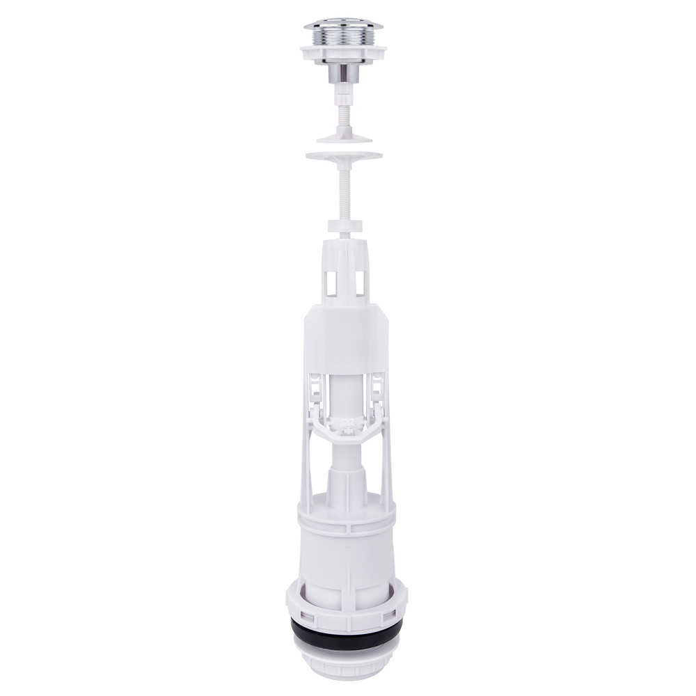 Спускна арматура ITAL S2512 для туалетного бачка, 1 кнопка, ф-ція "Стоп", фото 1