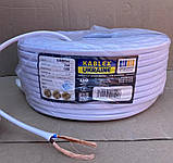 Кабель силовий ШВВП 2х4.0 повний переріз, мідний багатожильний Одеса Каблекс (кратно 5м), фото 5