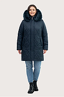 Жіноча зимова куртка Li-12 в розмірах 54-70