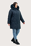 Жіноча зимова куртка Li-12 в розмірах 54-70, фото 3