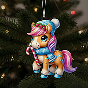 Новорічні ялинкові іграшки та товари з дерева яскраві оригінальні красиві прикраси підвіски сувеніри подарунок на ялинку новий рік