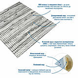 Самоклеюча декоративна 3D панель 500х500х5мм Бамбук Дерево Зебра SW-00002884, фото 2