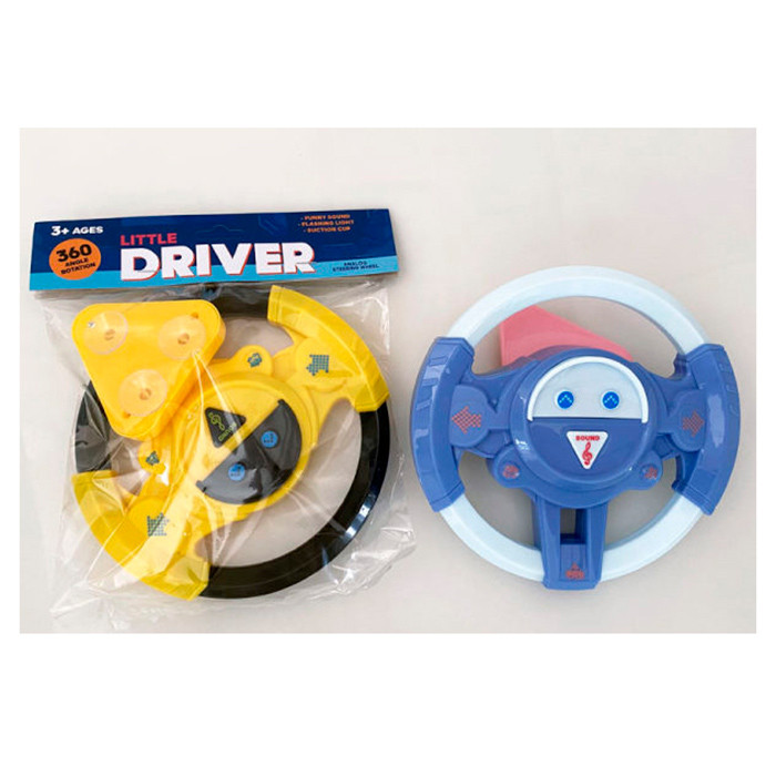 Кермо 19 см, звук, кріплення з присосками, 2 кольори, на батарейках (LH1705), фото 1