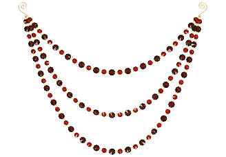 Гірлянда з акрилових бус 60 см