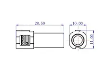 Роз'єм Amass XT150 (комплект тато 2 шт + мама 2 шт), фото 5