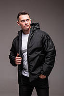 Повседневная мужская зимняя куртка с капюшоном, Хорошая теплая удобная куртка на зиму для мужчин средней длины, Отличная зимняя