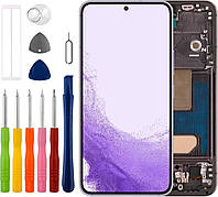 Новий 6,1-дюймовий TFT-дисплей для Samsung Galaxy S22 5G SM-S901U (чорний з рамкою) РК-дисплей сенсорний екран