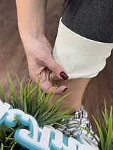 Комфортні жіночі лосини на флісі, тканина "Трикотаж" 50, 52, 54, 56, 58, 60 розмір 50, фото 4