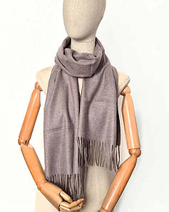 Шарф теплий однотонний зимовий Семі унісекс