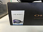 Гірськолижна маска Oakley Line Miner L (XL) Matte Black Лінза Prizm Iced Iridium + кейс, фото 5