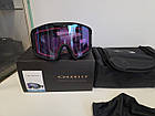 Гірськолижна маска Oakley Line Miner L (XL) Matte Black Лінза Prizm Iced Iridium + кейс, фото 2