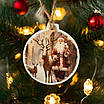 Набір із 5-ти ялинкових прикрас "Вінтажне Різдво", фото 4