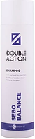 Шампунь регулює роботу сальних залоз Hair Company Double Action Sebocontrol Shampoo 250 мл