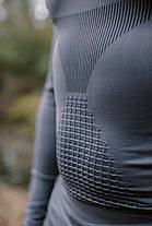 Термобілизна чоловіча Tramp Active комплект (футболка+штани) UTRUM-021-grey, S/M, фото 2