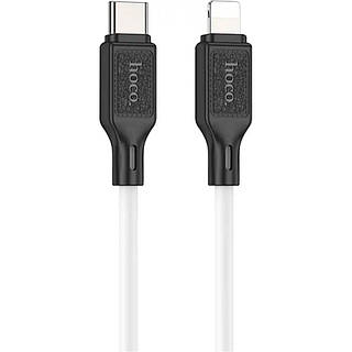 Кабель Lightning 1.0 m HOCO X90 Cool silicone (6931474788399) білий (коробка)