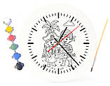Дитячий набір для творчості годинник розмальовка Пірати 30 см (Г0063), фото 4